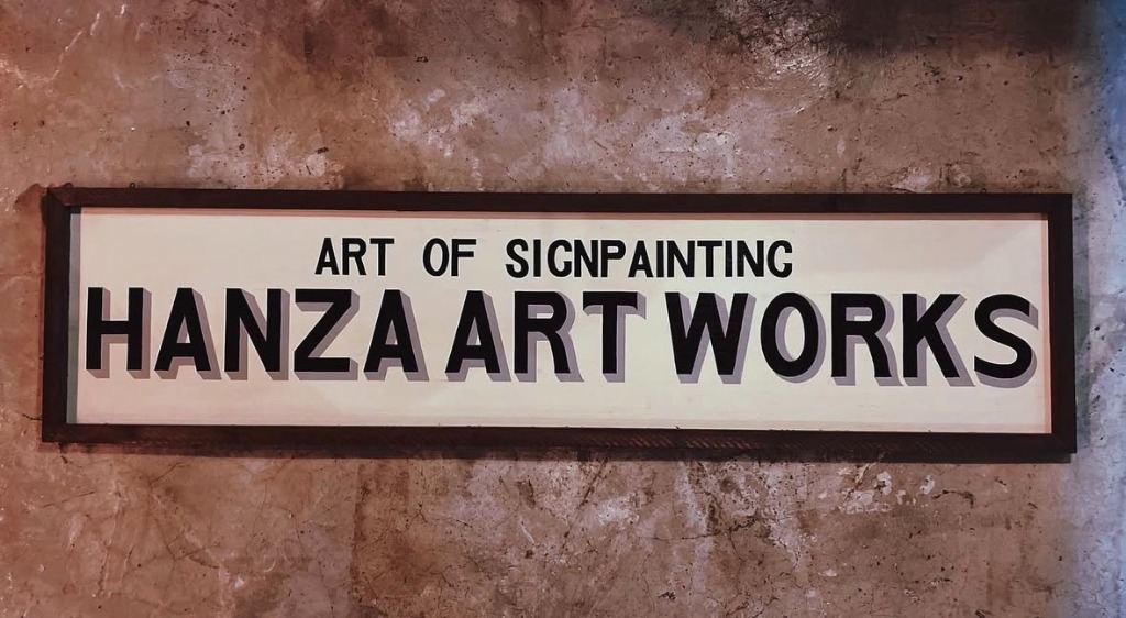 ART OF SIGNPAINTING — HANZA ART WORKS