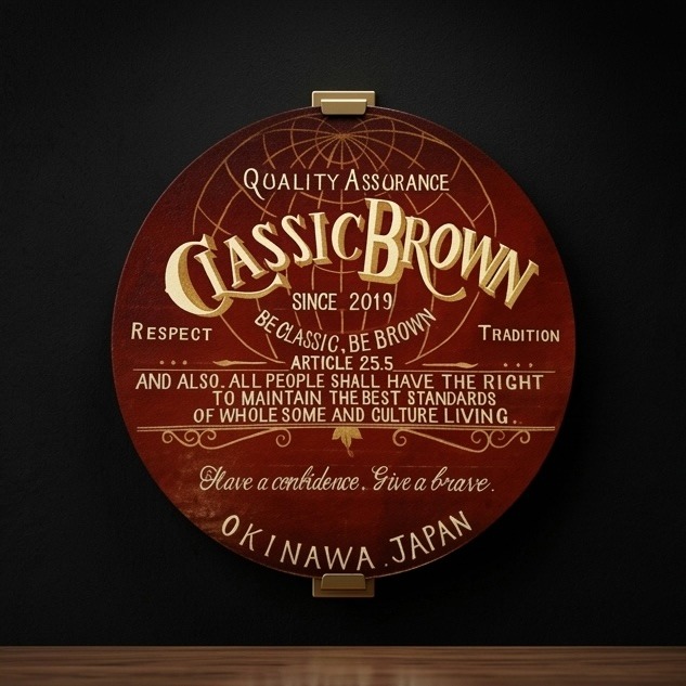 Classic Brown — Quality Assurance Since 2019