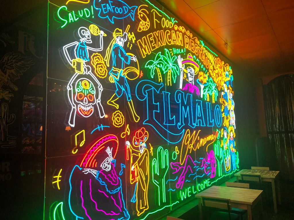 EL MALO ネオンウォールアート