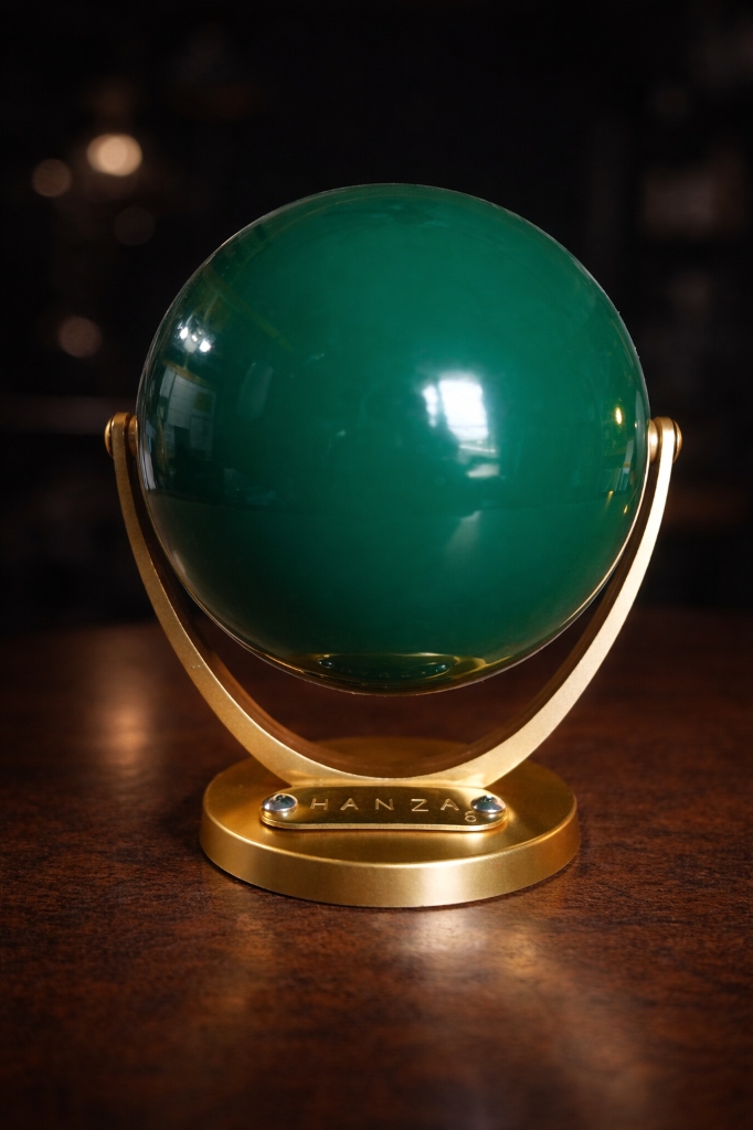 Small Globe Base - Green