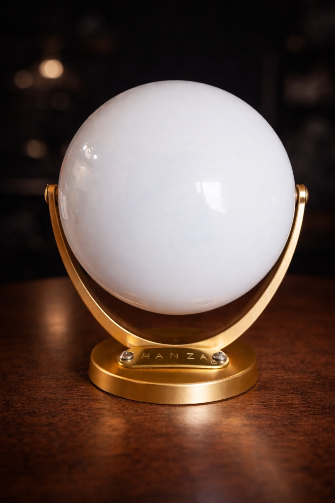 Small Globe Base - White