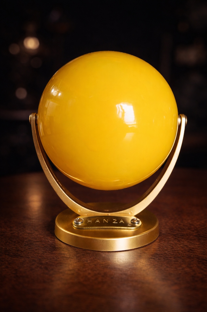 Small Globe Base - Yellow
